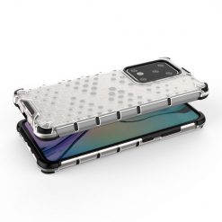 Lacné Kryty | Odolný kryt Honeycomb Armor transparentný – Samsung Galaxy S20 Ultra | Lacné Kryty