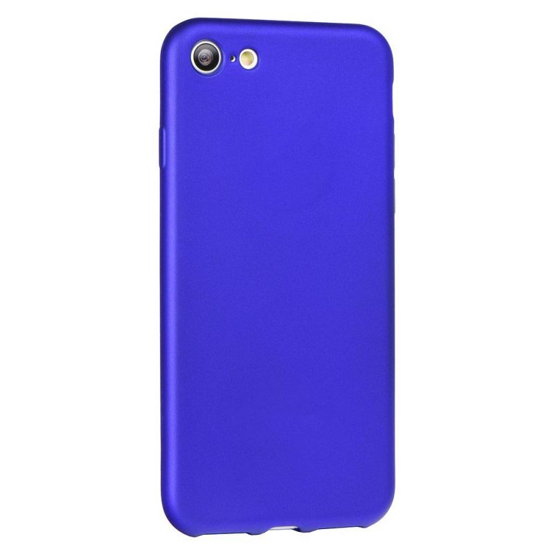 Lacné Kryty | Pružný plastový kryt Jelly Case Flash matný modrý – Samsung Galaxy S8