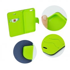 Peňaženkové puzdro Fancy Book modro-limetkové – Samsung Galaxy S8 | Lacné Kryty Lacné Kryty | Peňaženkové puzdro Fancy Book modro-limetkové – Samsung Galaxy S8 | Lacné Kryty