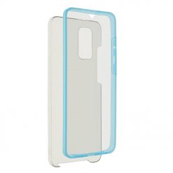 Lacné Kryty | Puzdro 360 Full Cover transparentno-modré – Samsung Galaxy A51 | Lacné Kryty