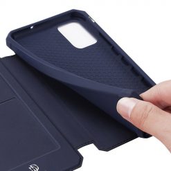 Peňaženkové puzdro Dux Ducis Skin X modré – Samsung Galaxy A51 | Lacné Kryty Lacné Kryty | Peňaženkové puzdro Dux Ducis Skin X modré – Samsung Galaxy A51 | Lacné Kryty