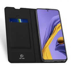 Lacné Kryty | Peňaženkové puzdro Dux Ducis Skin Pro čierne – Samsung Galaxy A71 | Lacné Kryty