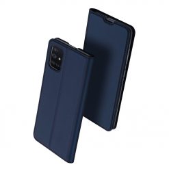Lacné Kryty | Peňaženkové puzdro Dux Ducis Skin Pro modré – Samsung Galaxy A71 | Lacné Kryty