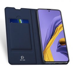 Lacné Kryty | Peňaženkové puzdro Dux Ducis Skin Pro modré – Samsung Galaxy A71 | Lacné Kryty