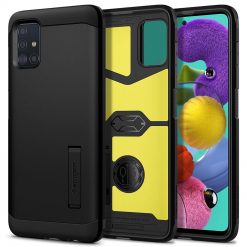 Zadný kryt Spigen Tough Armor čierny – Samsung Galaxy A71