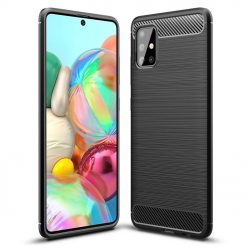 Zadný kryt Carbon čierny – Samsung Galaxy A51