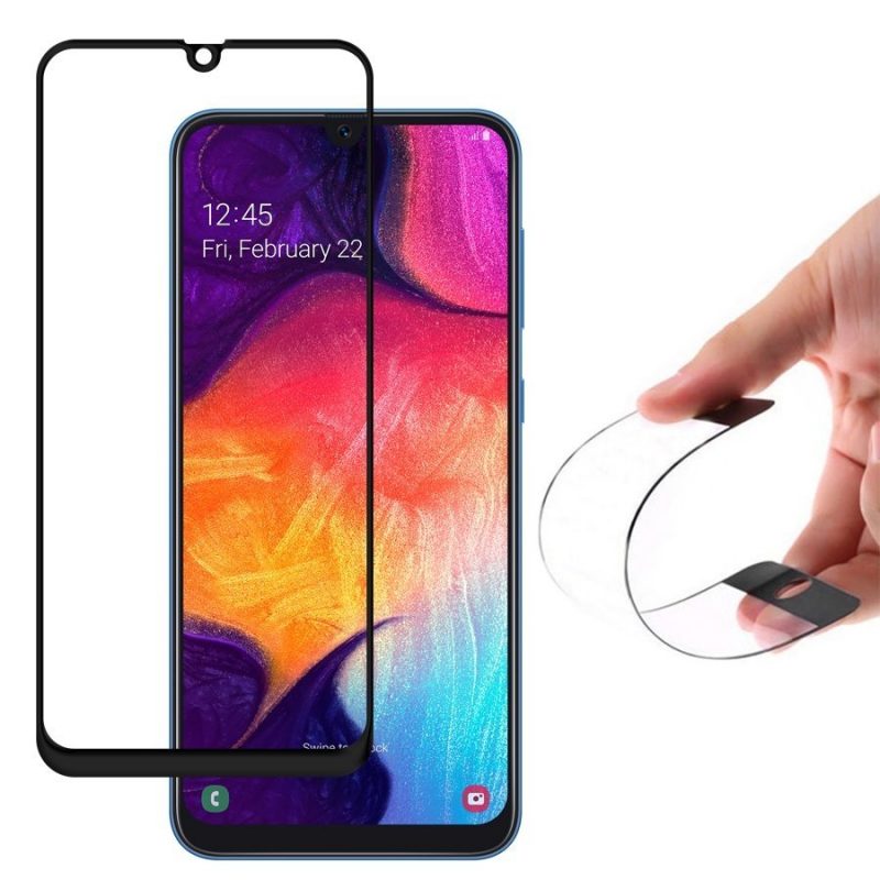 Lacné Kryty | Celopovrchové Flexibilné Tvrdené sklo Full Cover Nano Flexi 9H – Samsung Galaxy A50