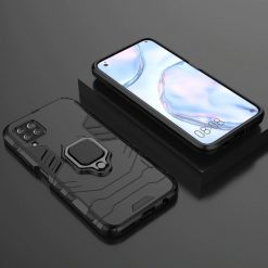 Lacné Kryty | Odolný kryt Ring Armor čierny – Huawei P40 Lite | Lacné Kryty
