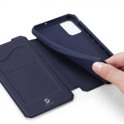 Lacné Kryty | Peňaženkové puzdro Dux Ducis Skin X modré – Samsung Galaxy A71 | Lacné Kryty