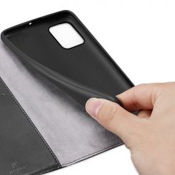 Lacné Kryty | Peňaženkové puzdro Dux Ducis Kado čierne – Samsung Galaxy A51 | Lacné Kryty