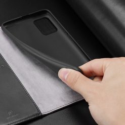 Lacné Kryty | Peňaženkové puzdro Dux Ducis Kado čierne – Samsung Galaxy A71 | Lacné Kryty