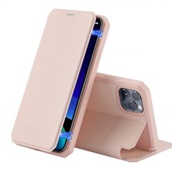Peňaženkové puzdro Dux Ducis Skin X ružové – iPhone 11 Pro