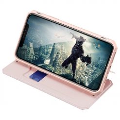 Peňaženkové puzdro Dux Ducis Skin X ružové – iPhone 11 Pro Max