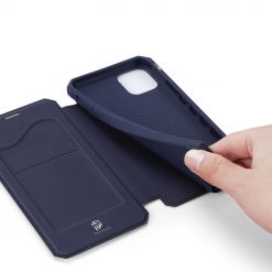 Lacné Kryty | Peňaženkové puzdro Dux Ducis Skin X modré – iPhone 11 | Lacné Kryty