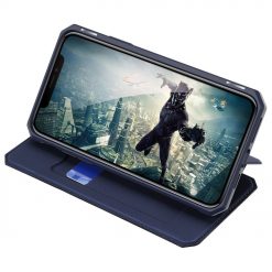 Peňaženkové puzdro Dux Ducis Skin X modré – iPhone 11 Pro Max