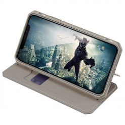 Peňaženkové puzdro Dux Ducis Skin X zlaté – iPhone 11 Pro Max