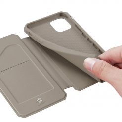 Peňaženkové puzdro Dux Ducis Skin X zlaté – iPhone 11 Pro Max