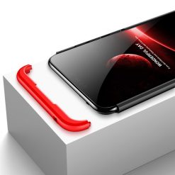 Obojstranné puzdro 360 Full body protection červeno-čierne – Huawei Y7 2019 | Lacné Kryty Lacné Kryty | Obojstranné puzdro 360 Full body protection červeno-čierne – Huawei Y7 2019 | Lacné Kryty