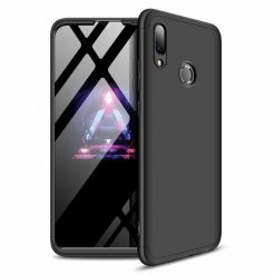 Obojstranné puzdro 360 Full body protection čierne – Huawei Y7 2019