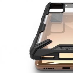 Lacné Kryty | Odolný kryt Ringke Fusion X transparentno-čierny – Huawei P40 | Lacné Kryty