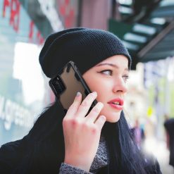 Lacné Kryty | Odolný kryt Ringke Fusion X transparentno-čierny – Huawei P40 | Lacné Kryty