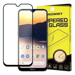 Tvrdené sklo celopovrchové 9H Wozinsky čierne – Nokia 2.3
