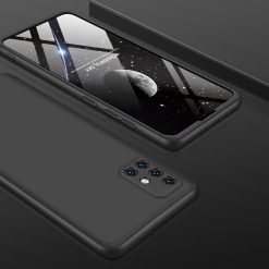 Obojstranné puzdro 360 Full body protection čierne – Samsung Galaxy A51 | Lacné Kryty Lacné Kryty | Obojstranné puzdro 360 Full body protection čierne – Samsung Galaxy A51 | Lacné Kryty