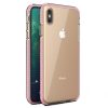 Transparentný kryt Spring Case 1mm ružový rám – iPhone Xs Max | Lacné Kryty Lacné Kryty | Transparentný kryt Spring Case 1mm ružový rám – iPhone Xs Max | Lacné Kryty