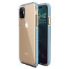 Lacné Kryty | Transparentný kryt Spring Case 1mm modrý rám – iPhone 11 | Lacné Kryty