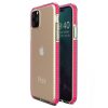 Lacné Kryty | Transparentný kryt Spring Case 1mm bledoružový rám – iPhone 11 Pro | Lacné Kryty