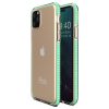 Lacné Kryty | Transparentný kryt Spring Case 1mm bledoružový rám – iPhone 11 Pro | Lacné Kryty