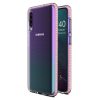 Lacné Kryty | Transparentný kryt Spring Case 1mm ružový rám – Samsung Galaxy A40 | Lacné Kryty