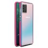 Lacné Kryty | Transparentný kryt Spring Case 1mm čierny rám – Samsung Galaxy A71 | Lacné Kryty