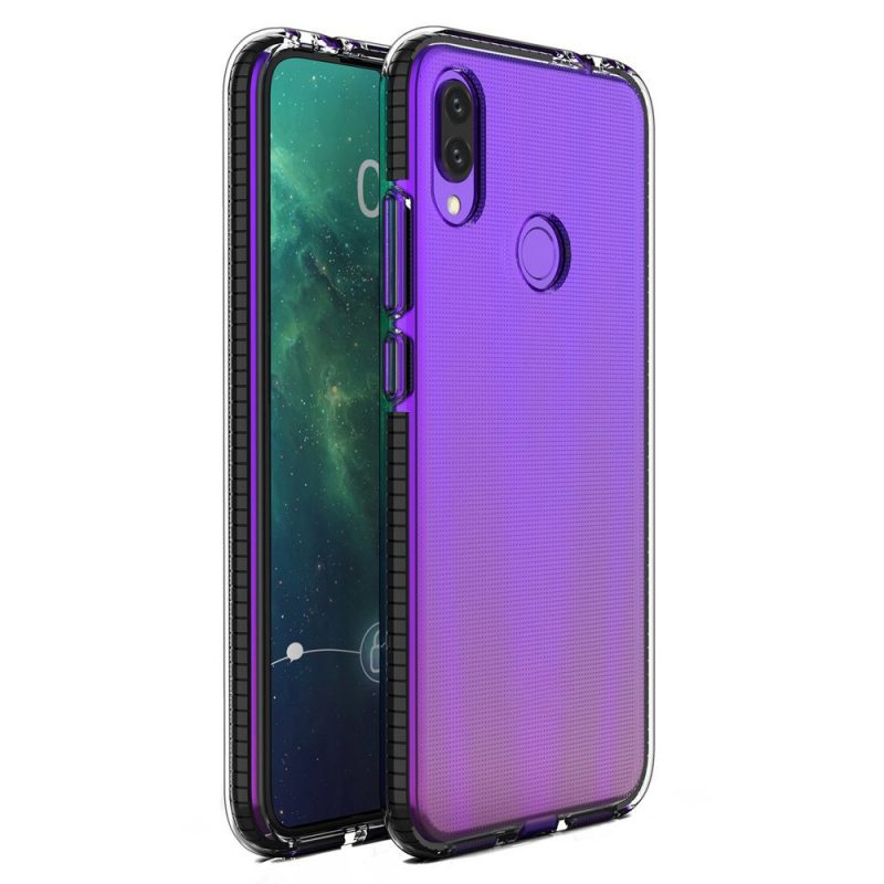 Lacné Kryty | Transparentný Kryt Spring Case 1Mm Čierny Rám – Huawei P Smart 2019 / Honor 10 Lite