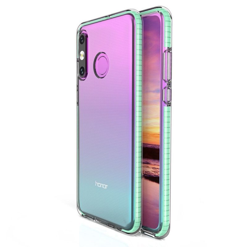 Lacné Kryty | Transparentný kryt Spring Case 1mm mätový rám – Huawei P30 Lite