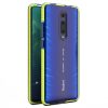 Lacné Kryty | Transparentný kryt Spring Case 1mm modrý rám – Xiaomi Mi 9T / Mi 9T Pro | Lacné Kryty