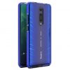 Lacné Kryty | Transparentný kryt Spring Case 1mm bledomodrý rám – Xiaomi Mi 9T / Mi 9T Pro | Lacné Kryty