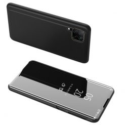 Lacné Kryty | Priehľadný kryt Clear View Case čierny – Huawei P40 Lite | Lacné Kryty
