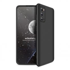 Lacné Kryty | Obojstranné puzdro 360 Full body protection čierne – Samsung Galaxy S20 | Lacné Kryty