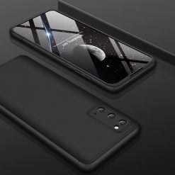 Lacné Kryty | Obojstranné puzdro 360 Full body protection čierne – Samsung Galaxy S20 | Lacné Kryty