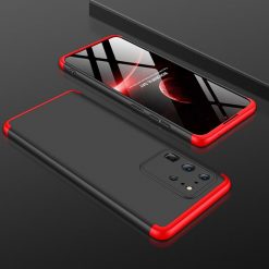 Lacné Kryty | Obojstranné puzdro 360 Full body protection čierno-červené – Samsung Galaxy S20 Ultra | Lacné Kryty