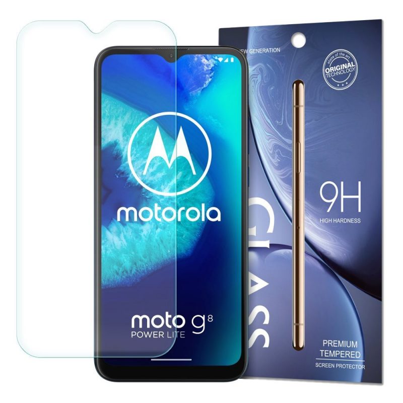 Lacné Kryty | Tvrdené sklo Premium 9H – Motorola Moto G8 Power Lite