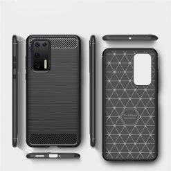 Zadný kryt Carbon čierny – Huawei P40 Pro | Lacné Kryty Lacné Kryty | Zadný kryt Carbon čierny – Huawei P40 Pro | Lacné Kryty