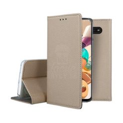 Knižkové puzdro Smart Case Book zlaté – LG K41S / LG K51S