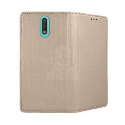 Lacné Kryty | Knižkové puzdro Smart Case Book zlaté – Nokia 2.3 | Lacné Kryty