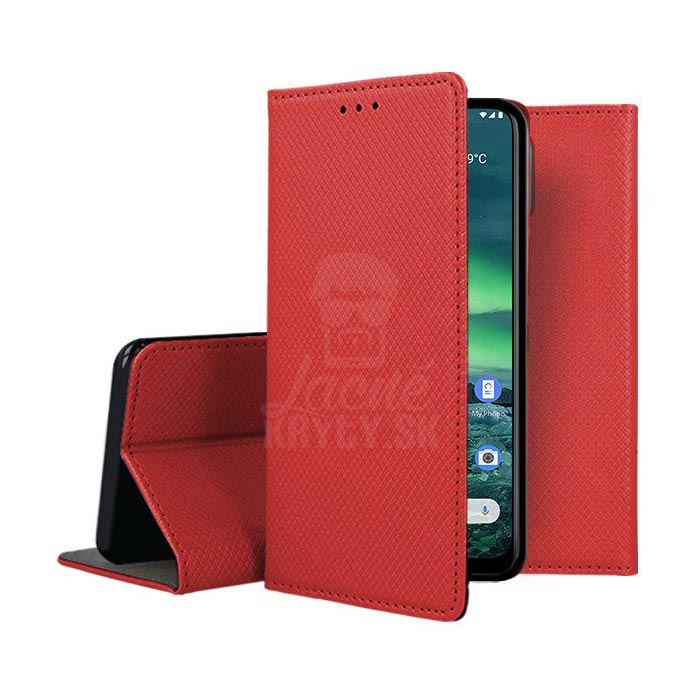 Knižkové puzdro Smart Case Book červené – Nokia 2.3 | Lacné Kryty Lacné Kryty | Knižkové puzdro Smart Case Book červené – Nokia 2.3 | Lacné Kryty