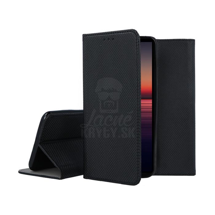 Knižkové puzdro Smart Case Book čierne – Sony Xperia 10 II | Lacné Kryty Lacné Kryty | Knižkové puzdro Smart Case Book čierne – Sony Xperia 10 II | Lacné Kryty