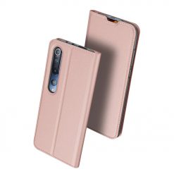 Peňaženkové puzdro Dux Ducis Skin Pro ružové – Xiaomi Mi 10 / Mi 10 Pro | Lacné Kryty Lacné Kryty | Peňaženkové puzdro Dux Ducis Skin Pro ružové – Xiaomi Mi 10 / Mi 10 Pro | Lacné Kryty