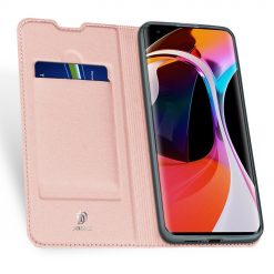 Peňaženkové puzdro Dux Ducis Skin Pro ružové – Xiaomi Mi 10 / Mi 10 Pro | Lacné Kryty Lacné Kryty | Peňaženkové puzdro Dux Ducis Skin Pro ružové – Xiaomi Mi 10 / Mi 10 Pro | Lacné Kryty
