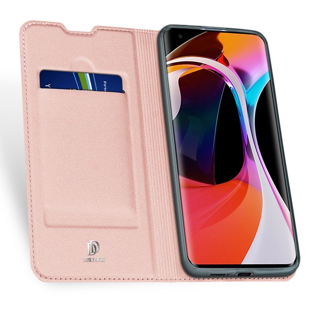 Peňaženkové puzdro Dux Ducis Skin Pro ružové – Xiaomi Mi 10 / Mi 10 Pro | Lacné Kryty Lacné Kryty | Peňaženkové puzdro Dux Ducis Skin Pro ružové – Xiaomi Mi 10 / Mi 10 Pro | Lacné Kryty